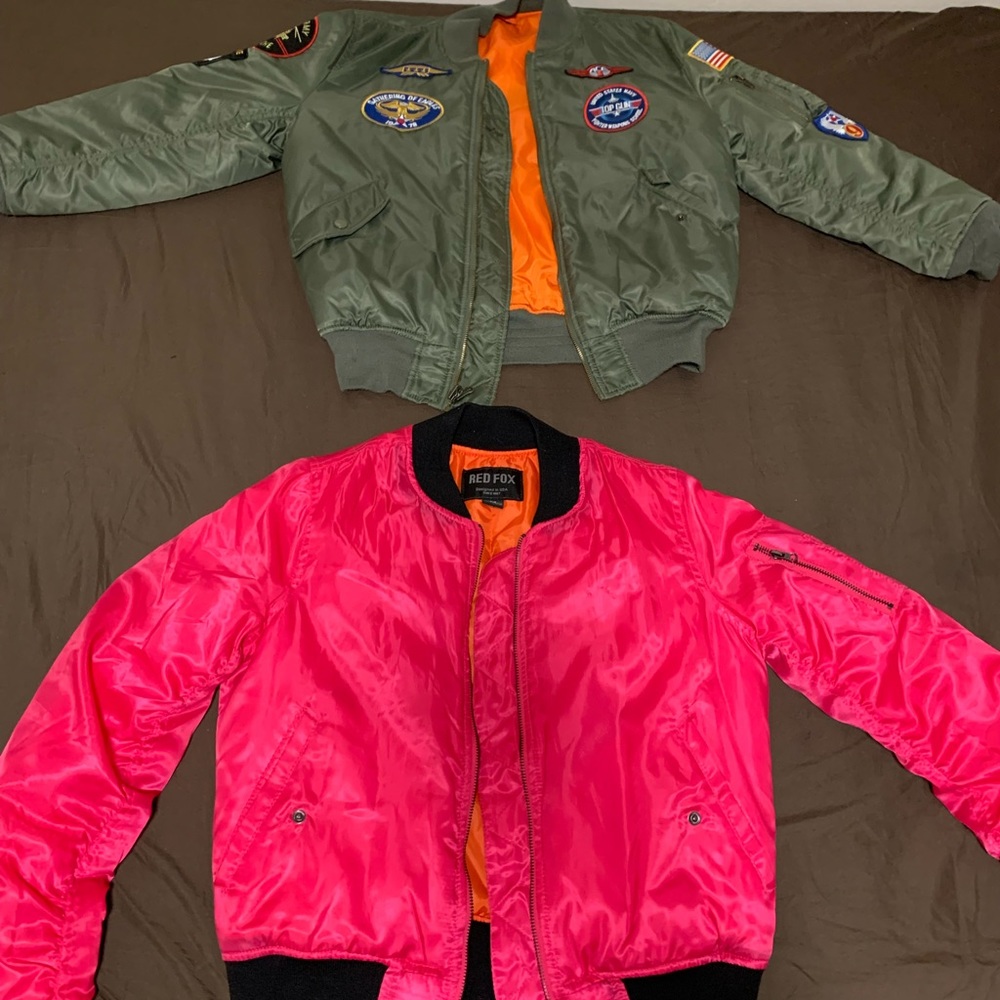 WOMENS FLIGHT JACKET MEDIUM SIZE